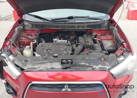 2015 Mitsubishi Outlander Sport Se из США, поврежденный, VIN 4A4AP4AU2FE012096